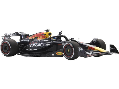 Oracle Red Bull Racing RB21 #1 Winner F1 Italian GP 2025 Vestappen Oracle 50 Wins w/Pit Board 1:43 Scale Resin Car – Spark-Spark-Diecast Model Centre