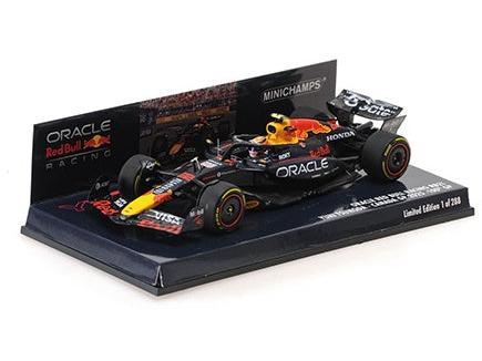 Oracle Red Bull Racing RB21 F1 Canadian GP 2025 Yuki Tsunoda 100th GP 1:43 Scale Diecast Car – Minichamps-Minichamps-Diecast Model Centre