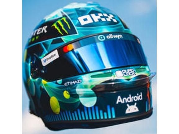 Oscar Piastri F1 Austrian GP 2026 Helmet 1:5 Scale Resin Replica – Spark-Spark-Diecast Model Centre