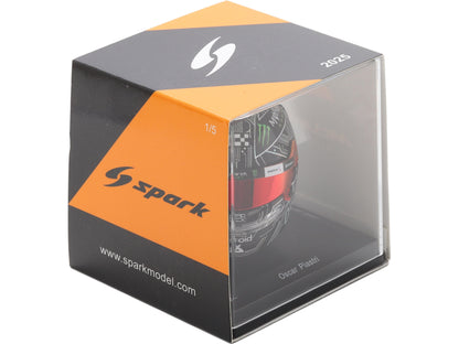 Oscar Piastri F1 US GP 2025 Helmet 1:5 Scale Resin Replica – Spark-Spark-Diecast Model Centre