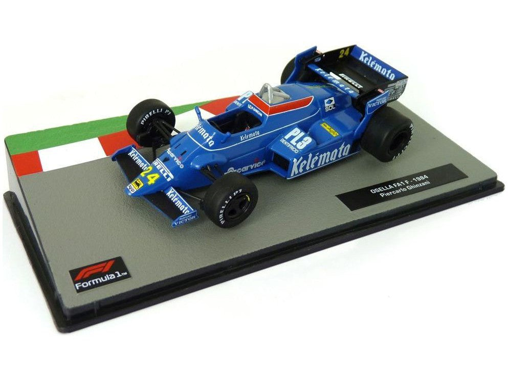 Osella FA1F #24 F1 1984 Piercarlo Ghinzani - 1:43 Scale Model Car-Unbranded-Diecast Model Centre