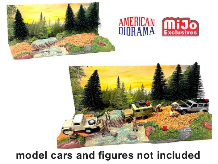 Overland Off Road - 1:64 Scale Diorama-American Diorama-Diecast Model Centre