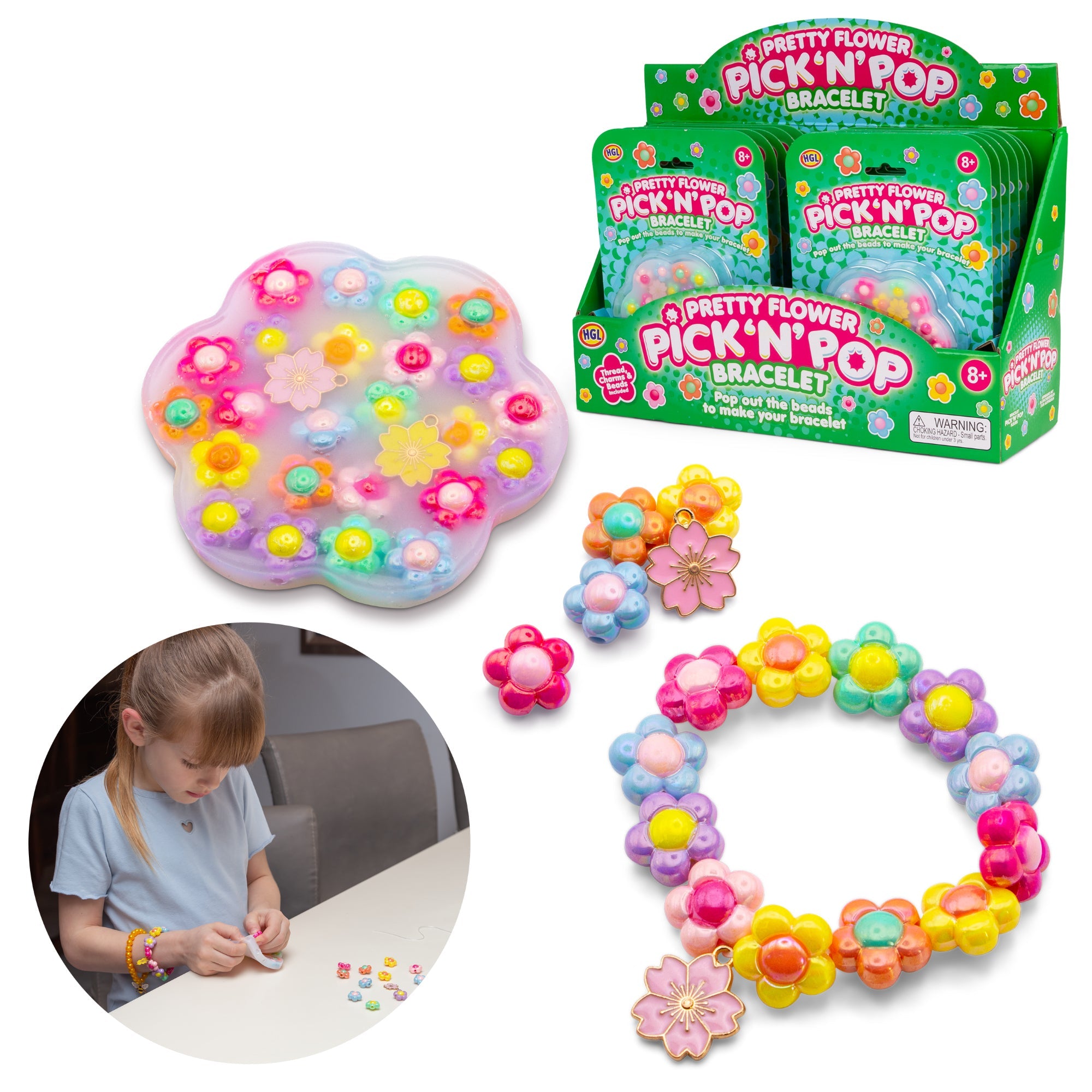 Pick N Pop Bracelets Pretty Flower-Diecast Model Centre-Diecast Model Centre