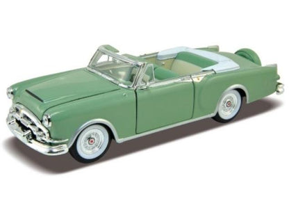 Packard Caribbean Top Down Light Green 1953 1:24 Scale Welly Diecast Model-Welly-Diecast Model Centre