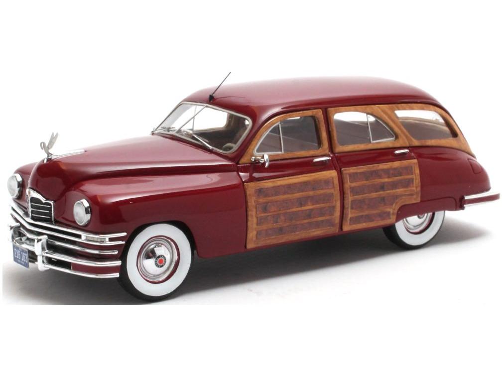 Packard Eight Station Sedan Red 1948 1:43 Scale Matrix Resin Model Car-Matrix-Diecast Model Centre