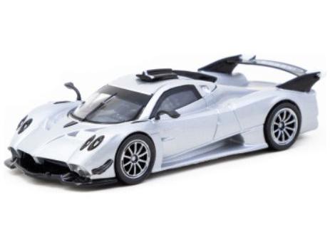 Pagani Huayra R Silver 1:64 Scale Tarmac Works Diecast Model-Tarmac Works-Diecast Model Centre
