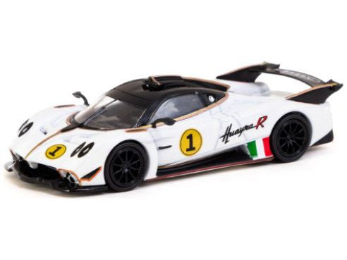 Pagani Huayra R white - 1:64 Scale Diecast Model Car-Tarmac Works-Diecast Model Centre