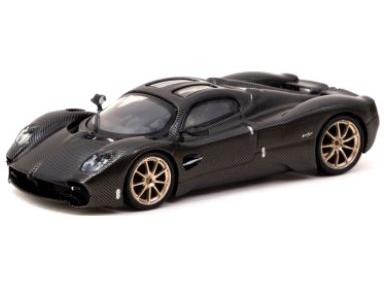 Pagani Utopia Black/Carbon 1:64 Scale Tarmac Works Diecast Model-Tarmac Works-Diecast Model Centre