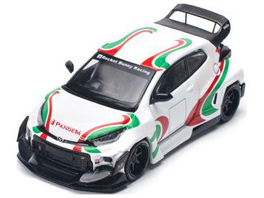 Pandem GR Yaris Rally Livery - 1:64 Scale Model Car-Pop Race-Diecast Model Centre