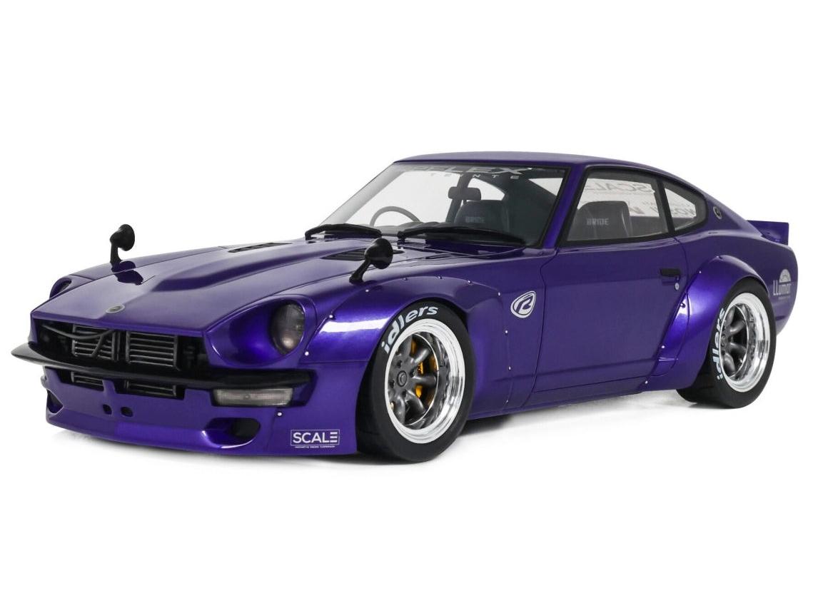 Pandem Nissan Fairlady Z Blue Metallic 2015 1:18 Scale Resin Car – OttOmobile-OttOmobile-Diecast Model Centre