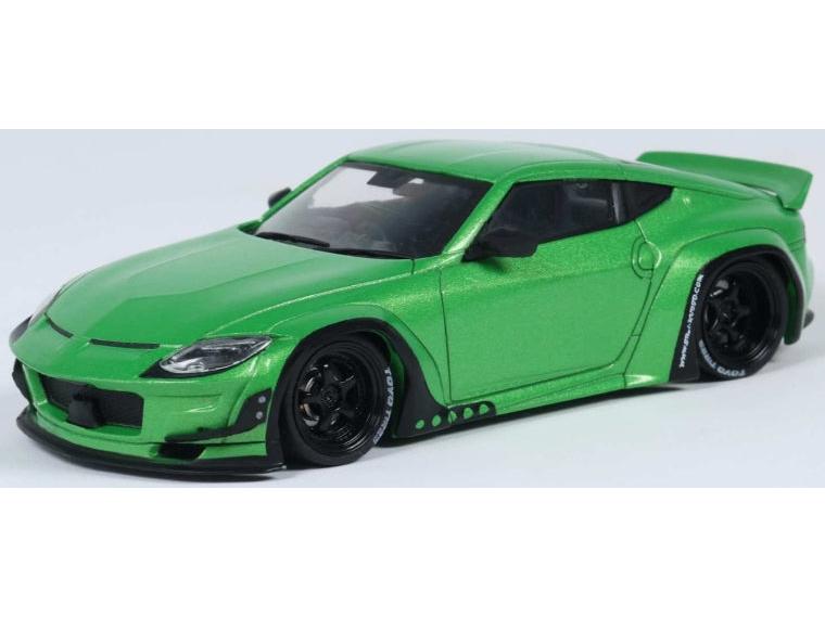Pandem Nissan Fairlady Z Metallic Green 2022 1:43 Scale Diecast Model Car – Solido-Solido-Diecast Model Centre