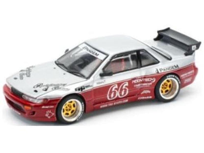 Pandem Silvia S13 Moontech Red (New Tooling) 1:64 Scale Pop Race Diecast Model Car-Pop Race-Diecast Model Centre