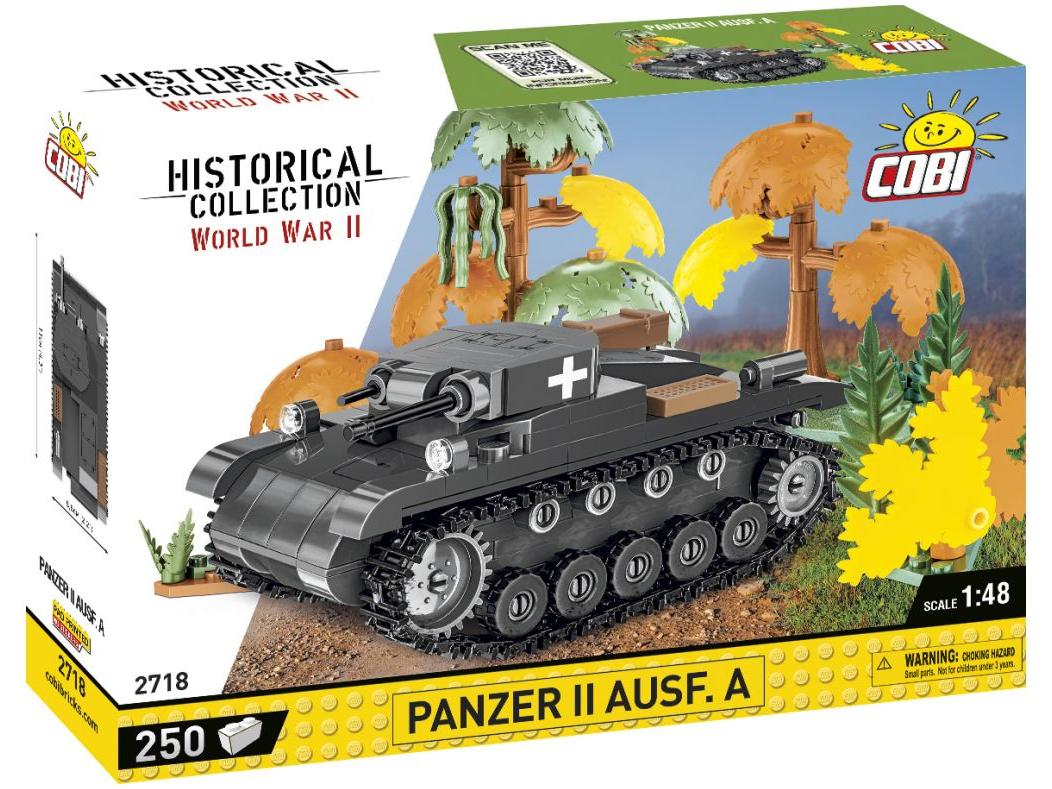 Panzer II AUSF.A WWII (300 pcs) Cobi Brick Build Kit-Cobi-Diecast Model Centre