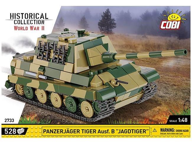 Panzerjager Tiger AUSF.B 528 KL. WWII Cobi Brick Build Kit