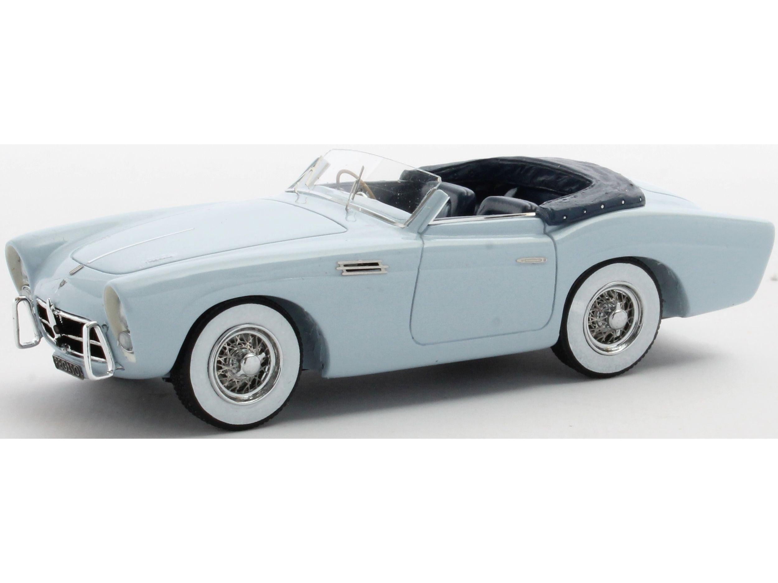 Pegaso Z-102 Cabrio Saoutchik l Blue 1954 1:43 Scale Matrix Resin Model Car-Matrix-Diecast Model Centre