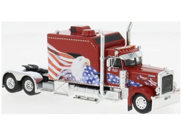 Peterbilt 379 Custom Red 2002 1:64 Scale IXO Diecast Model Truck-IXO-Diecast Model Centre
