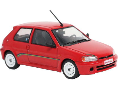 Peugeot 106 Ph.2 Rallye Rouge Vallelunga 1995 1:43 Scale Diecast Car – Solido-Solido-Diecast Model Centre