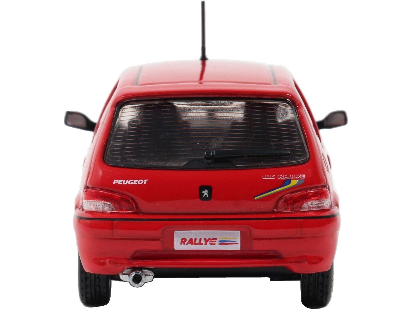 Peugeot 106 Ph.2 Rallye Rouge Vallelunga 1995 1:43 Scale Diecast Car – Solido-Solido-Diecast Model Centre