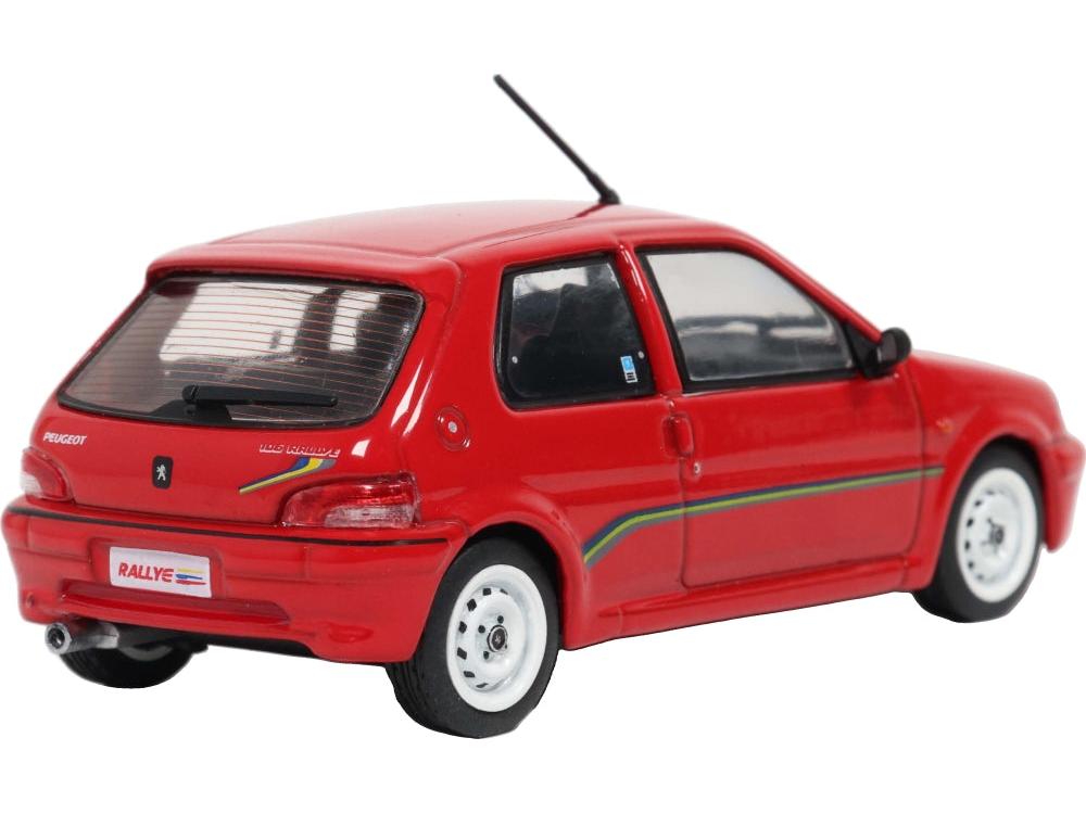 Peugeot 106 Ph.2 Rallye Rouge Vallelunga 1995 1:43 Scale Diecast Car – Solido-Solido-Diecast Model Centre