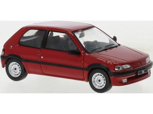 Peugeot 106 XSi Metallic Red 1993 Le Mans 1:43 Scale IXO Diecast Model Car-IXO-Diecast Model Centre