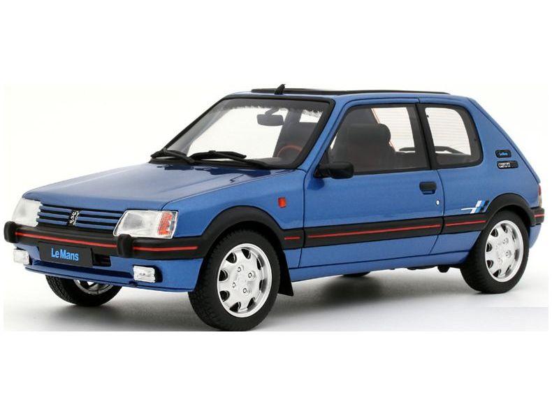 Peugeot 205 1.9 GTi Le Mans Miami Blue 1991 1:18 Scale OttOmobile Resin Model Car-OttOmobile-Diecast Model Centre