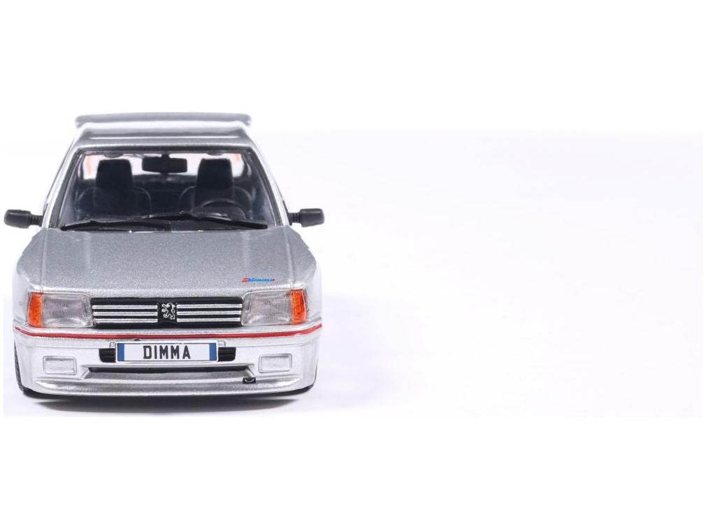 Peugeot 205 Dimma Gris Futura 1992 1:43 Scale Solido Diecast Model Car-Solido-Diecast Model Centre