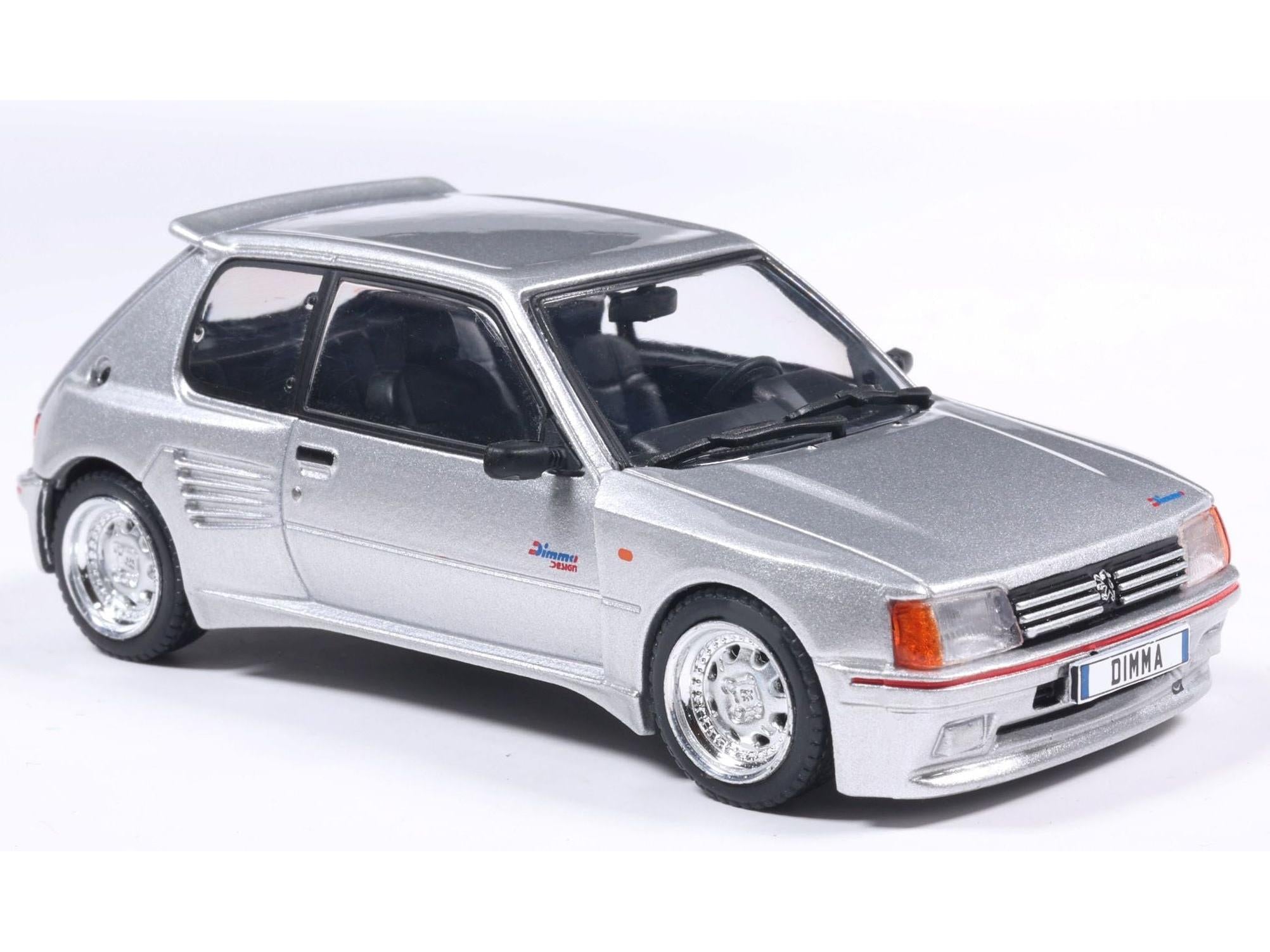 Peugeot 205 Dimma Gris Futura 1992 1:43 Scale Solido Diecast Model Car-Solido-Diecast Model Centre