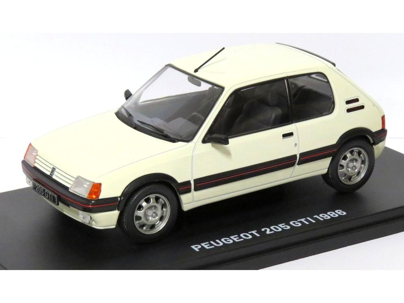 Peugeot 205 GTi 1986 White 1:24 Scale Unbranded Diecast Model Car-Unbranded-Diecast Model Centre