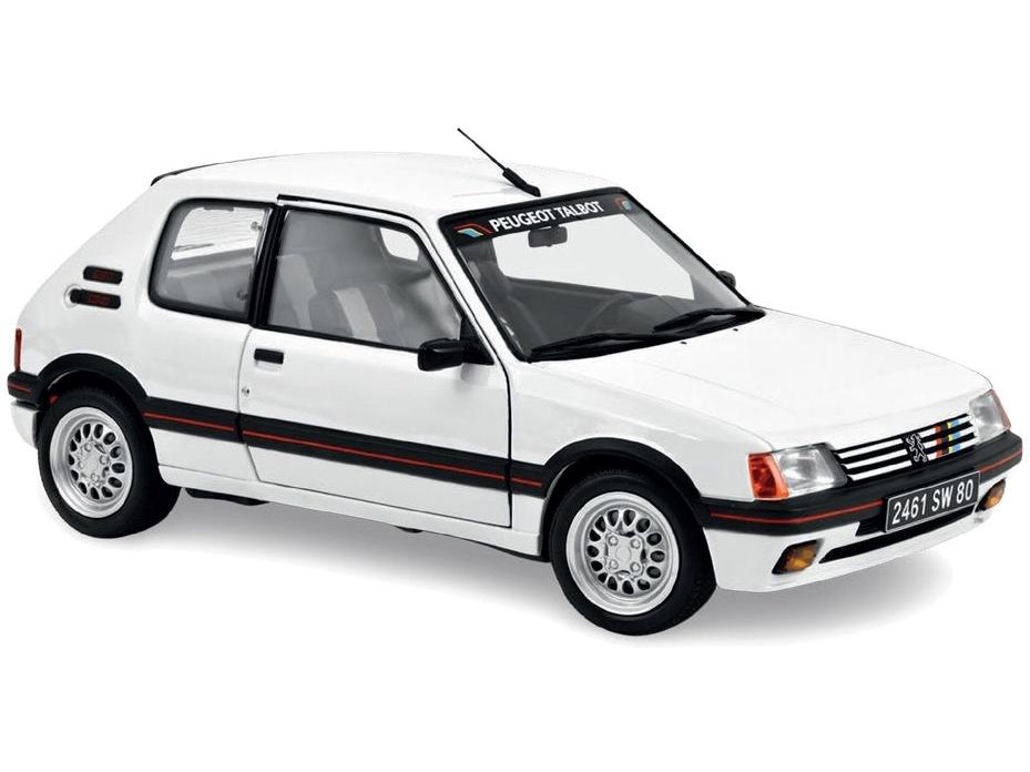 Peugeot 205 GTi 1.9 PTS VDeco Meije White 1989 1:18 Scale Diecast Model Car – Norev-Norev-Diecast Model Centre