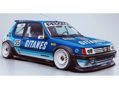 Peugeot 205 GTi Blackfish G Tribute 1990 1:18 Scale Solido Diecast Model Car-Solido-Diecast Model Centre