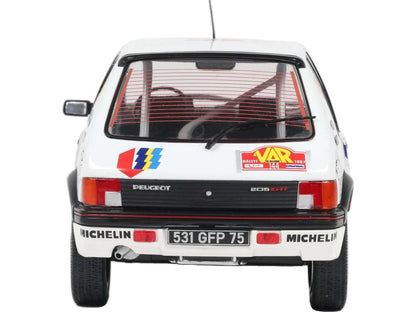 Peugeot 205 GTi GR.N #144 Rallye Du Var 1987 F. Delecour 1:18 Scale Diecast Car – Solido-Solido-Diecast Model Centre