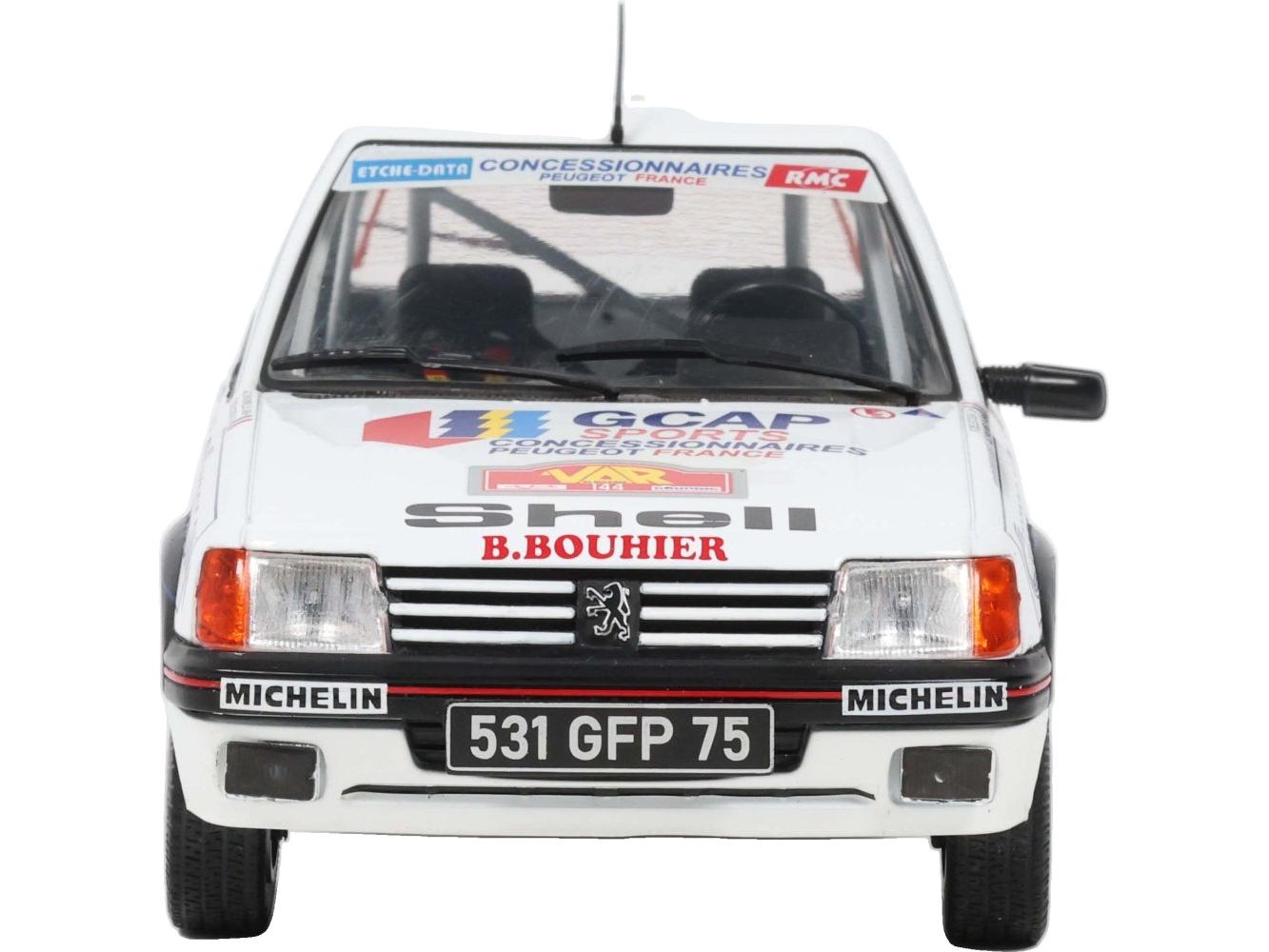 Peugeot 205 GTi GR.N #144 Rallye Du Var 1987 F. Delecour 1:18 Scale Diecast Car – Solido-Solido-Diecast Model Centre