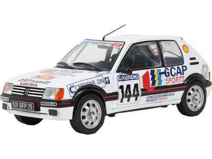 Peugeot 205 GTi GR.N #144 Rallye Du Var 1987 F. Delecour 1:18 Scale Diecast Car – Solido-Solido-Diecast Model Centre