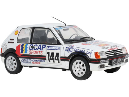 Peugeot 205 GTi GR.N #144 Rallye Du Var 1987 F. Delecour 1:18 Scale Diecast Car – Solido-Solido-Diecast Model Centre