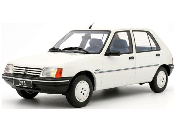 Peugeot 205 Junior 1988 white - 1:18 Scale Model Car-OttOmobile-Diecast Model Centre