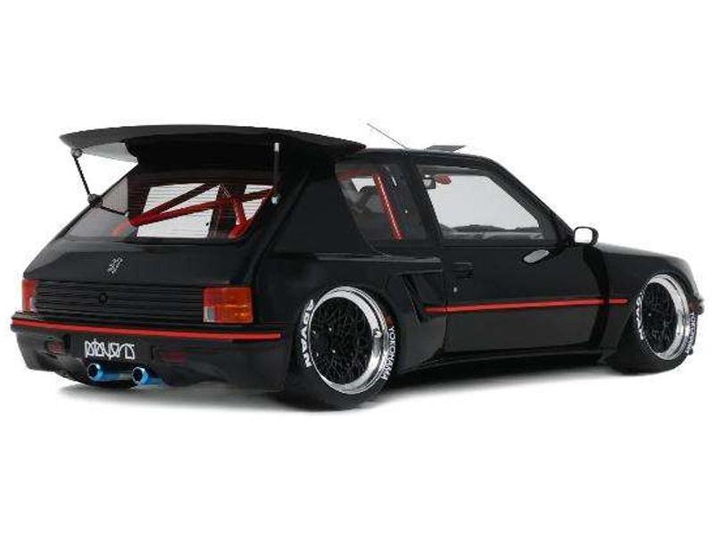 Peugeot 205 KHYZYL Saleem Black 2018 1:18 Scale OttOmobile Resin Model Car-OttOmobile-Diecast Model Centre