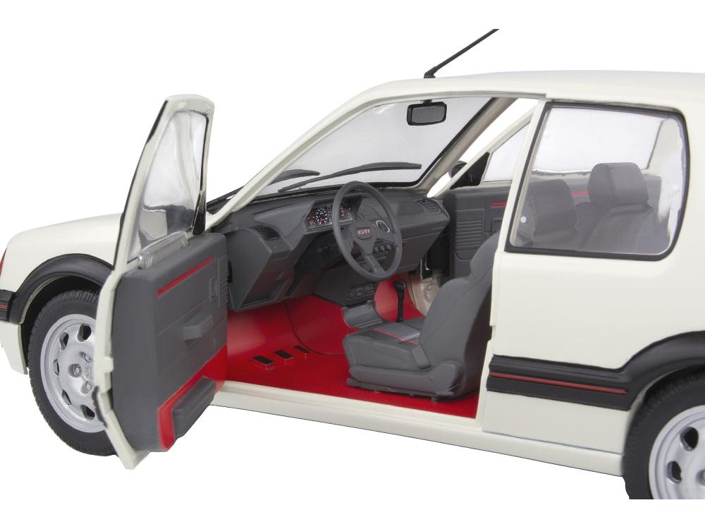Peugeot 205 MK.1 GTI 1.9 Blanc Meije 1988 1:18 Scale Diecast Car – Solido-Solido-Diecast Model Centre