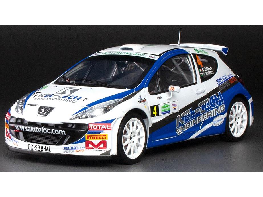 Peugeot 207 S2000 #4 C. Breen/G.Roberts Circuit of Ireland 2012 (Limited 999pcs) 1:18 Scale Sun Star Diecast Model Car-Sun Star-Diecast Model Centre