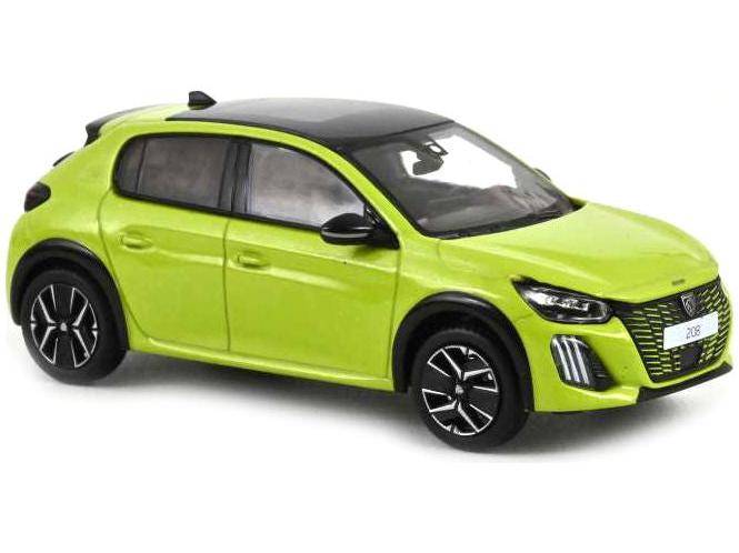 Peugeot 208 GT 2024 Agueda Yellow 1:43 Scale Norev Diecast Model Car-Norev-Diecast Model Centre