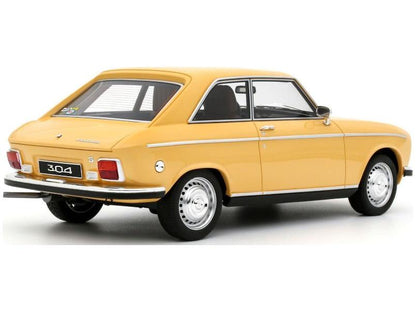 Peugeot 304 S Coupe Yellow 1972 1:18 Scale Resin Model Car – OttOmobile-OttOmobile-Diecast Model Centre
