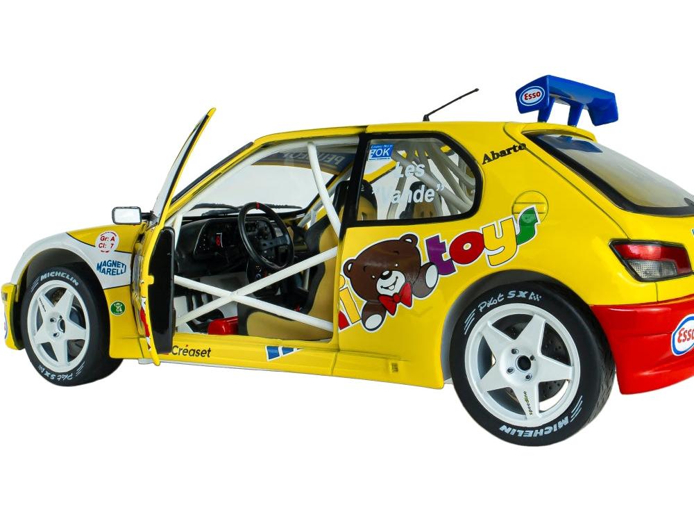 Peugeot 306 Maxi #12 Vandewauver J.M. Vanderschuren Rally Du Condroz 1997 1:18 Scale Diecast Car – Solido-Solido-Diecast Model Centre