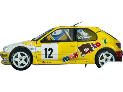 Peugeot 306 Maxi #12 Vandewauver J.M. Vanderschuren Rally Du Condroz 1997 1:18 Scale Diecast Car – Solido-Solido-Diecast Model Centre