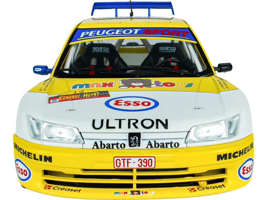 Peugeot 306 Maxi #12 Vandewauver J.M. Vanderschuren Rally Du Condroz 1997 1:18 Scale Diecast Car – Solido-Solido-Diecast Model Centre