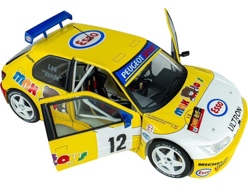 Peugeot 306 Maxi #12 Vandewauver J.M. Vanderschuren Rally Du Condroz 1997 1:18 Scale Diecast Car – Solido-Solido-Diecast Model Centre