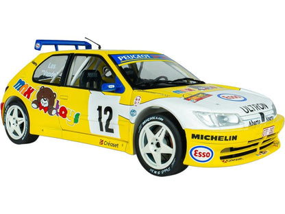 Peugeot 306 Maxi #12 Vandewauver J.M. Vanderschuren Rally Du Condroz 1997 1:18 Scale Diecast Car – Solido-Solido-Diecast Model Centre