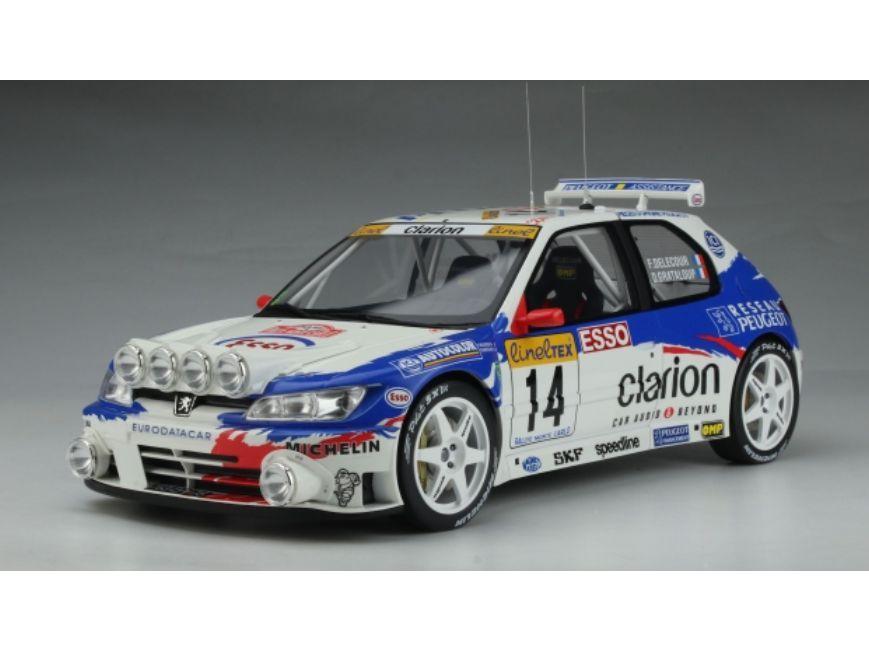 Peugeot 306 Maxi #14 Delecour Rallye Monte Carlo 1998 1:12 Scale OttOmobile Diecast Model-OttOmobile-Diecast Model Centre
