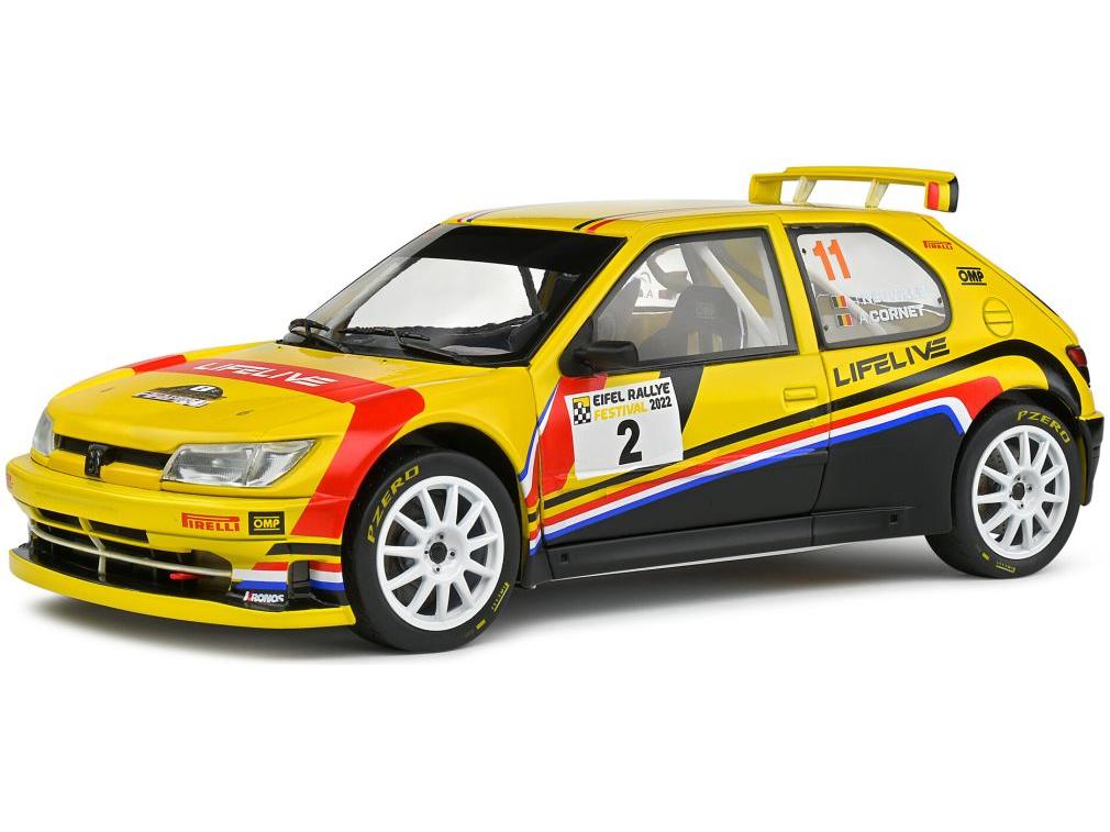 Peugeot 306 Maxi #2 T.Neuville A.Cornet Eifel Rallye Festival 2022 1:18 Scale Solido Diecast Model-Solido-Diecast Model Centre