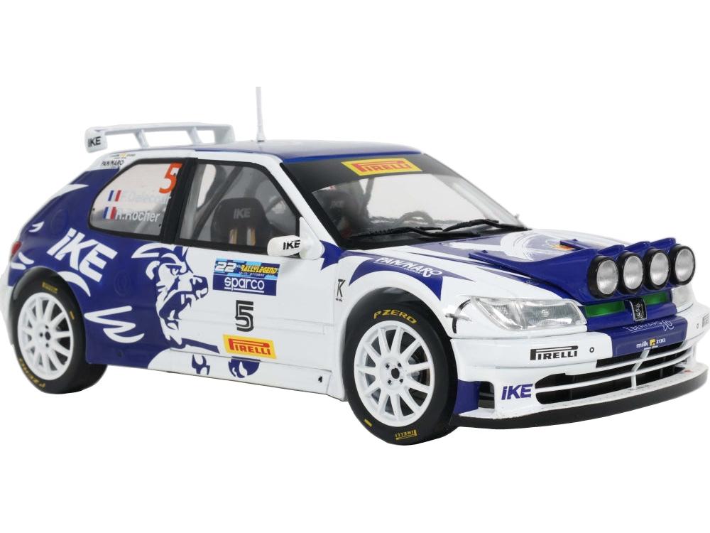 Peugeot 306 Maxi #5 Rallylegend 2024 Delecour/Roche 1:18 Scale Diecast Car – Solido-Solido-Diecast Model Centre