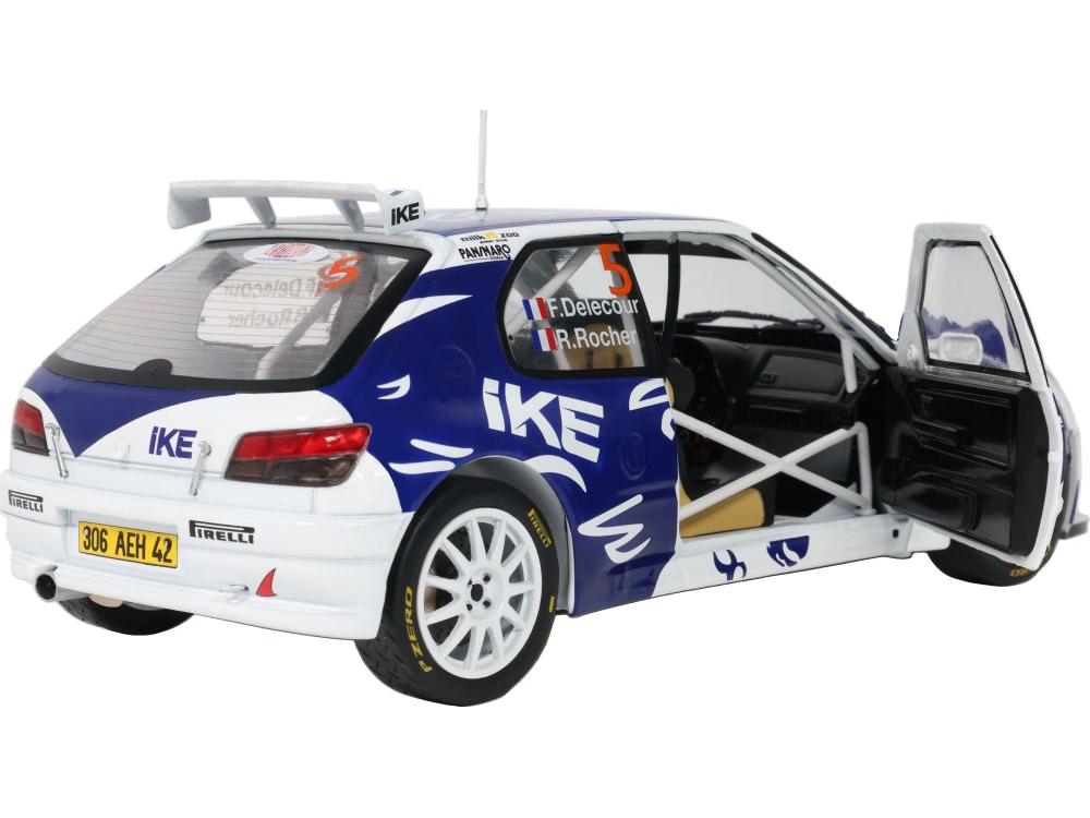 Peugeot 306 Maxi #5 Rallylegend 2024 Delecour/Roche 1:18 Scale Diecast Car – Solido-Solido-Diecast Model Centre