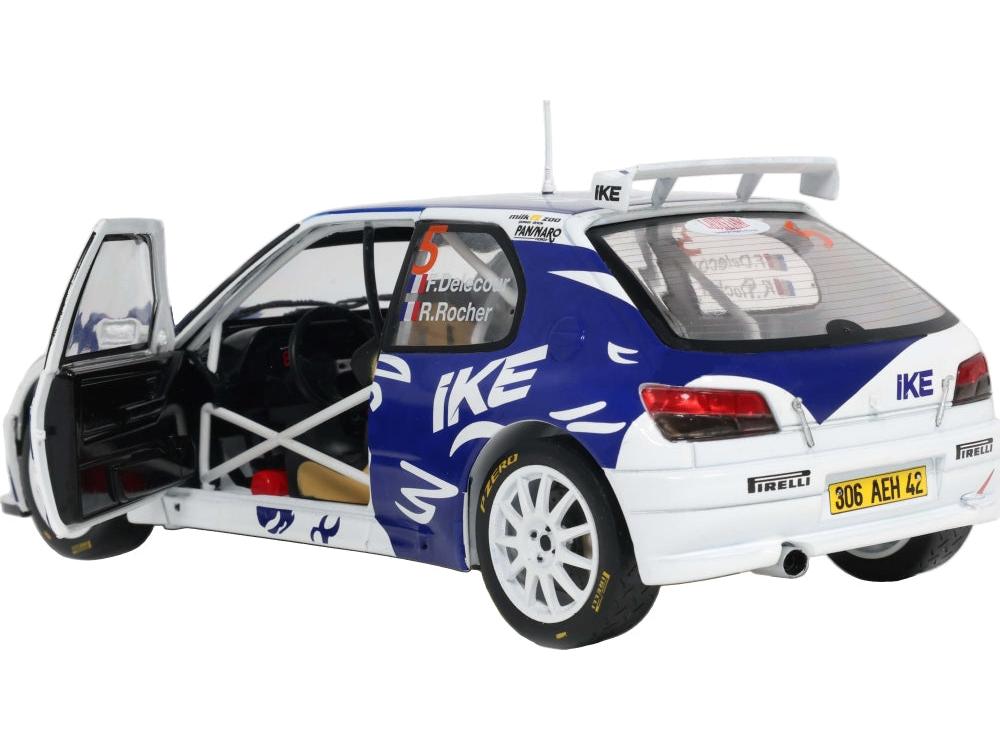 Peugeot 306 Maxi #5 Rallylegend 2024 Delecour/Roche 1:18 Scale Diecast Car – Solido-Solido-Diecast Model Centre